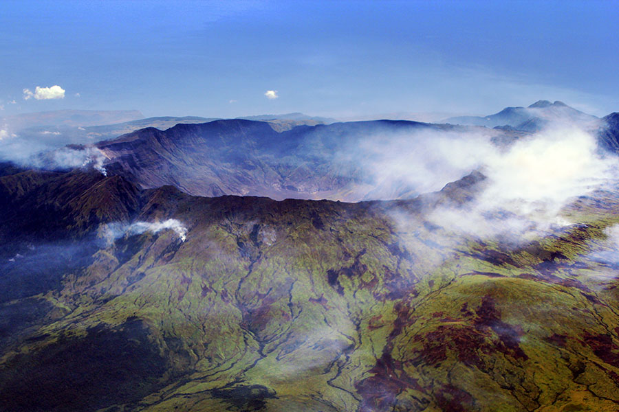 The 1815 eruption of Mount Tambora in Indonesia, the largest documented volcanic eruption in human history, killed approximately 90,000 people directly and produced the year without a summer in 1816, a climate disruption that caused famine across the Northern Hemisphere, may have triggered the first global cholera pandemic, and produced the cold dark summer at Lake Geneva during which Mary Shelley wrote Frankenstein