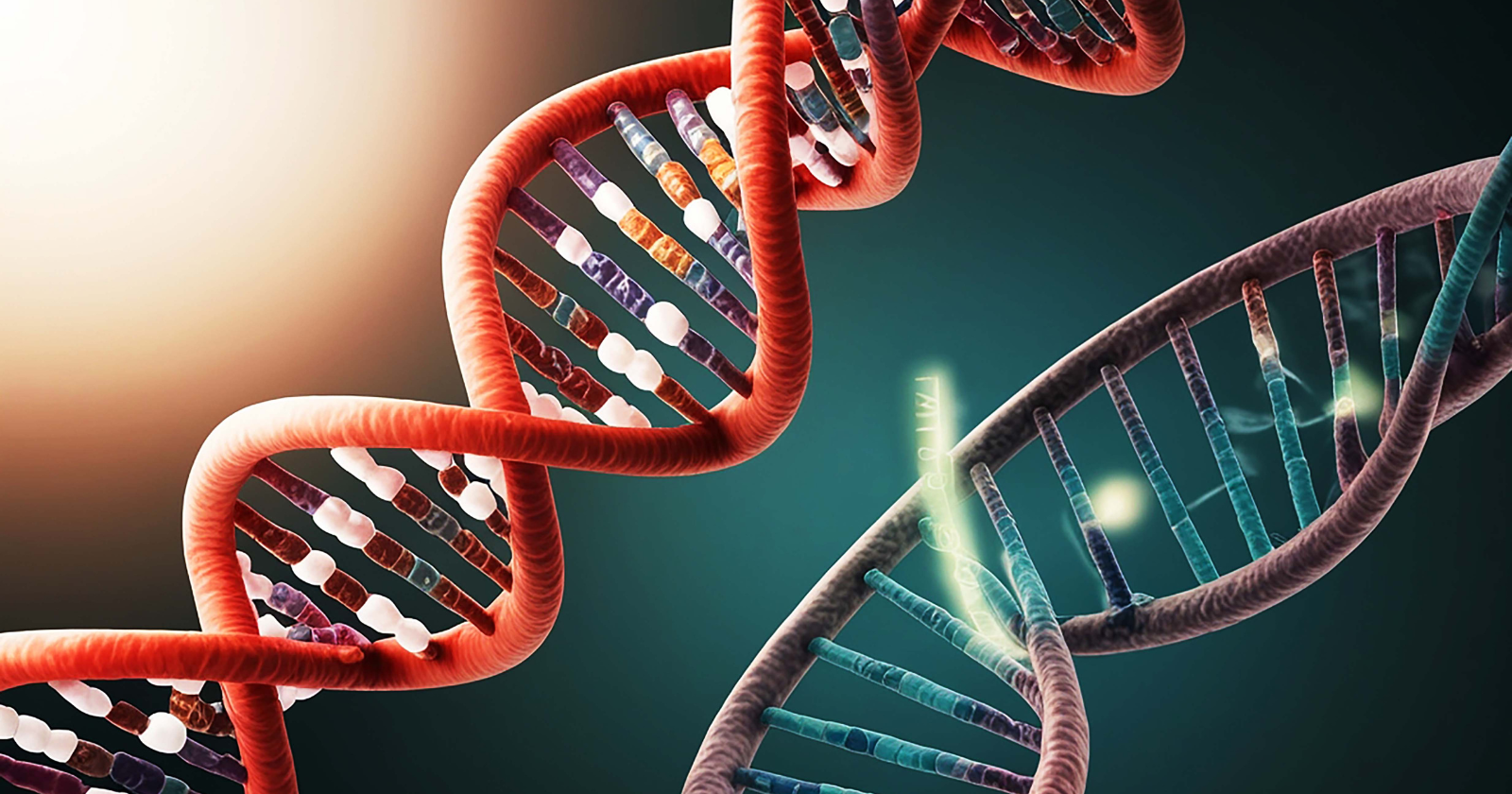 The DNA in a single human cell, if stretched into a single thin line, would extend approximately 2 meters — and the total DNA in your entire body, if connected end to end, would stretch from Earth to the Sun and back roughly 245 times, all packed into cells so small that tens of thousands of them would fit on the head of a pin