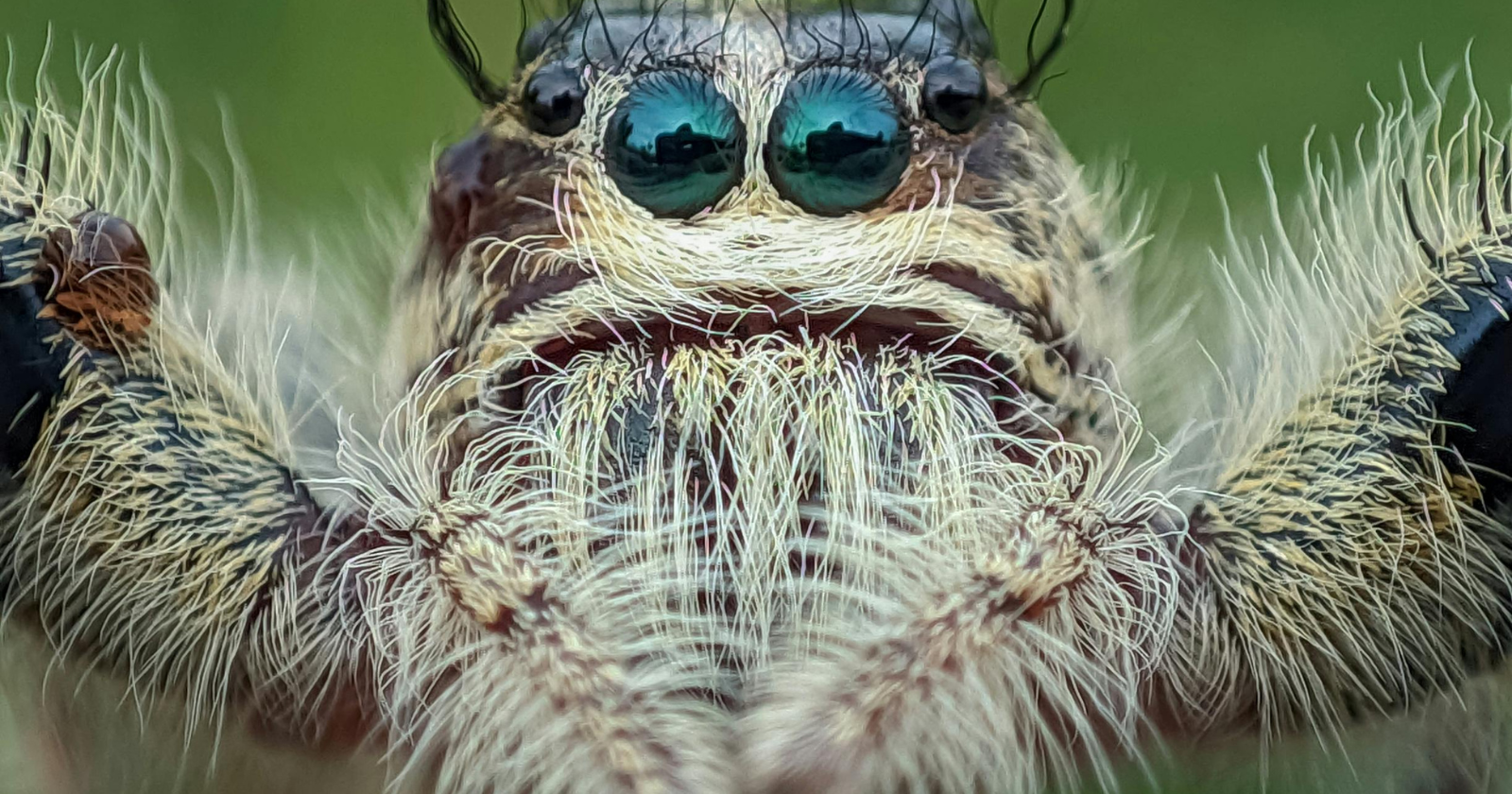 In the Amazon canopy a newly named spider called Taczanowskia waska was found mimicking not another animal but a parasitic fungus, copying both how the fungus looks and how it behaves