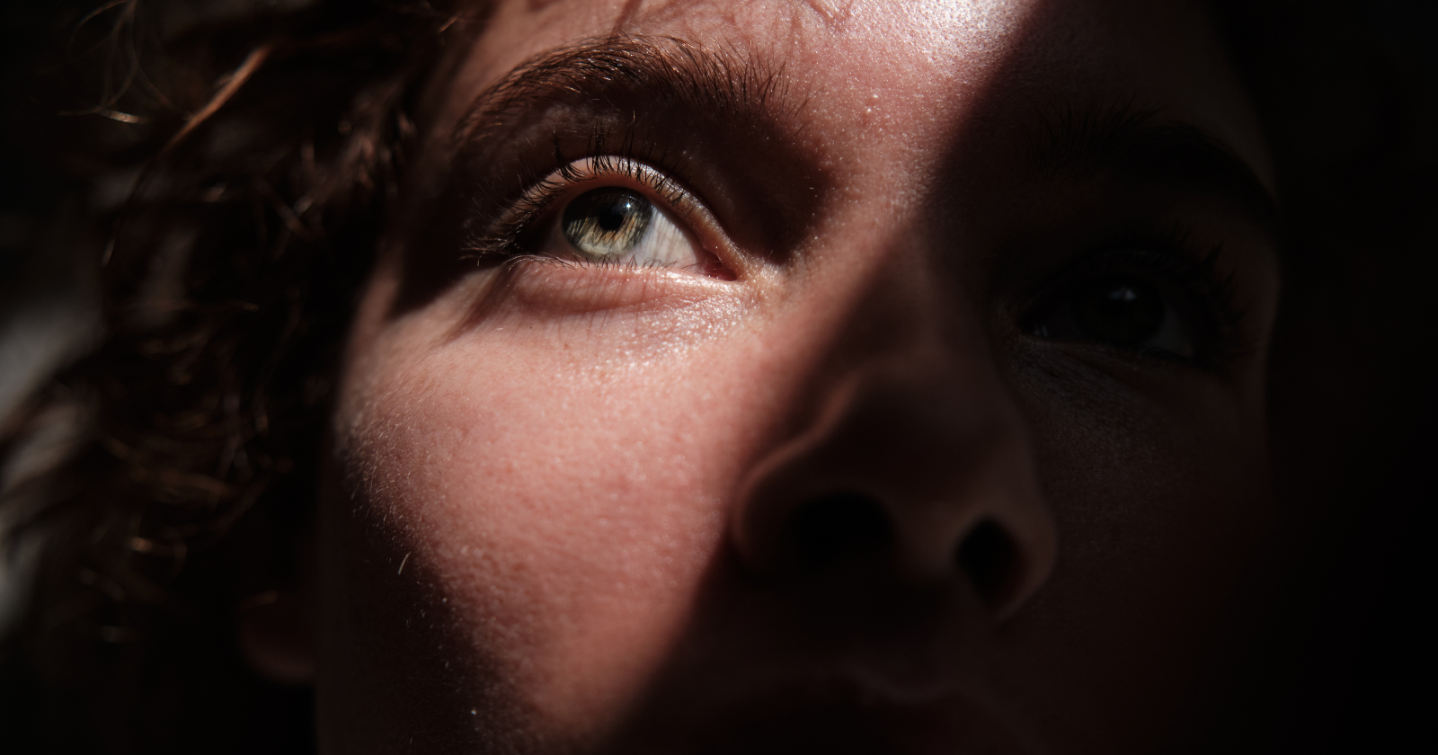 We talk about anxiety as if it starts in the mind — but for some people, the eyes may be the first place it shows up