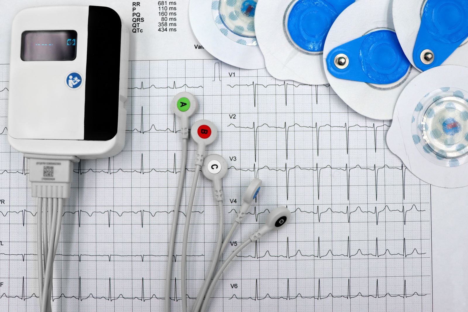 facial electromyography electrodes