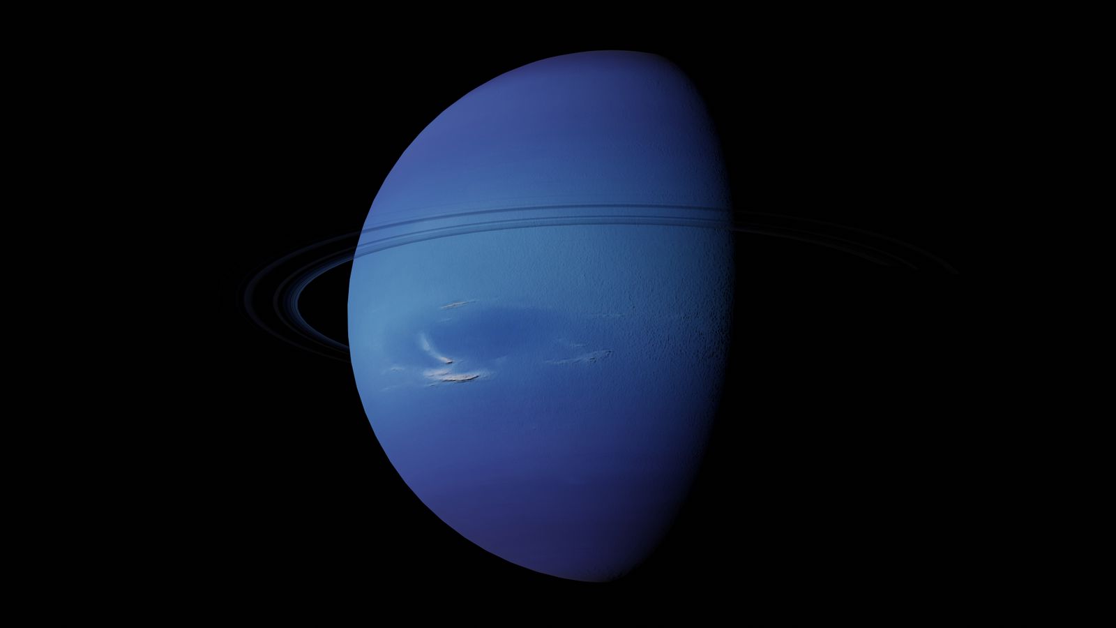 HD 189733b looks deep blue from space, almost Earth-like at first glance — but its colour comes not from oceans, but from silicate particles in a scorching atmosphere where glass may rain sideways through winds of thousands of kilometres an hour.