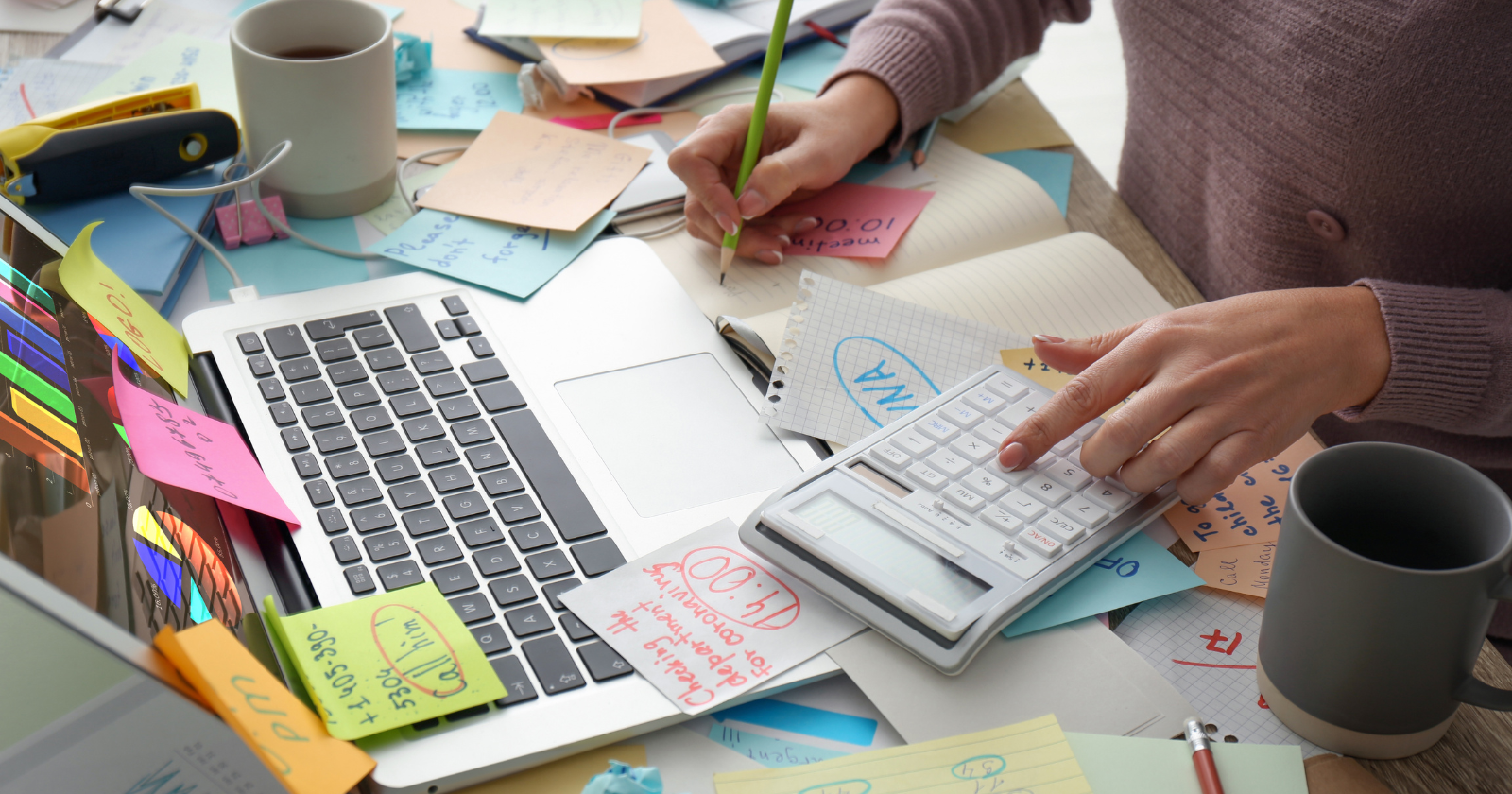 A cluttered desk might not feel like a big deal, but some research suggests competing objects in your visual field suppress activity in the visual cortex, making it harder to focus
