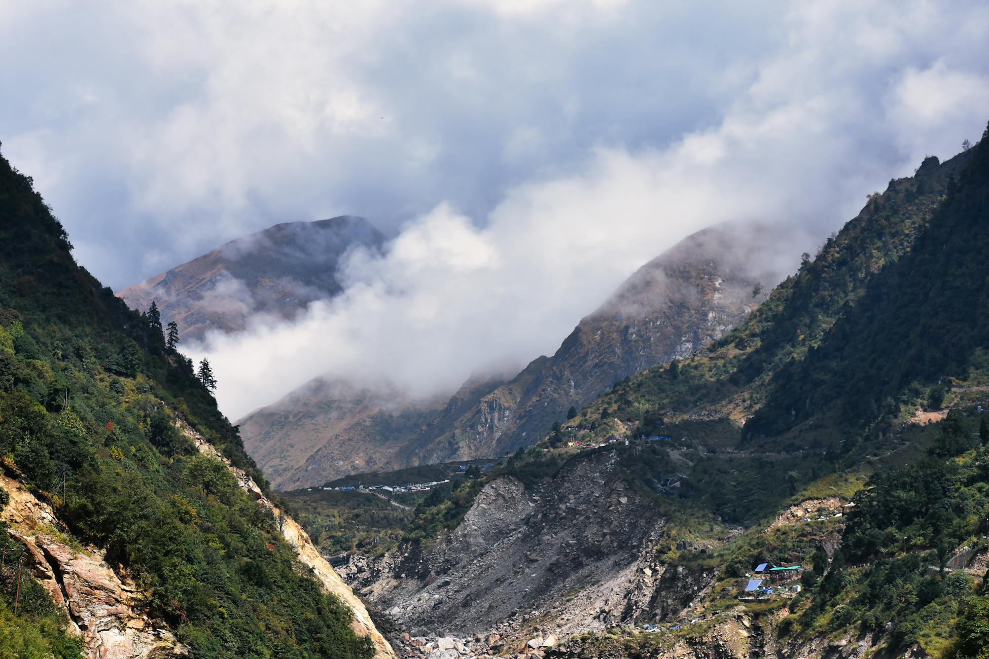 Nobody talks about why the Himalayas are still getting taller, and it isn't erosion slowing down or new rock forming, it's that India is still ramming into Asia at roughly the speed your fingernails grow