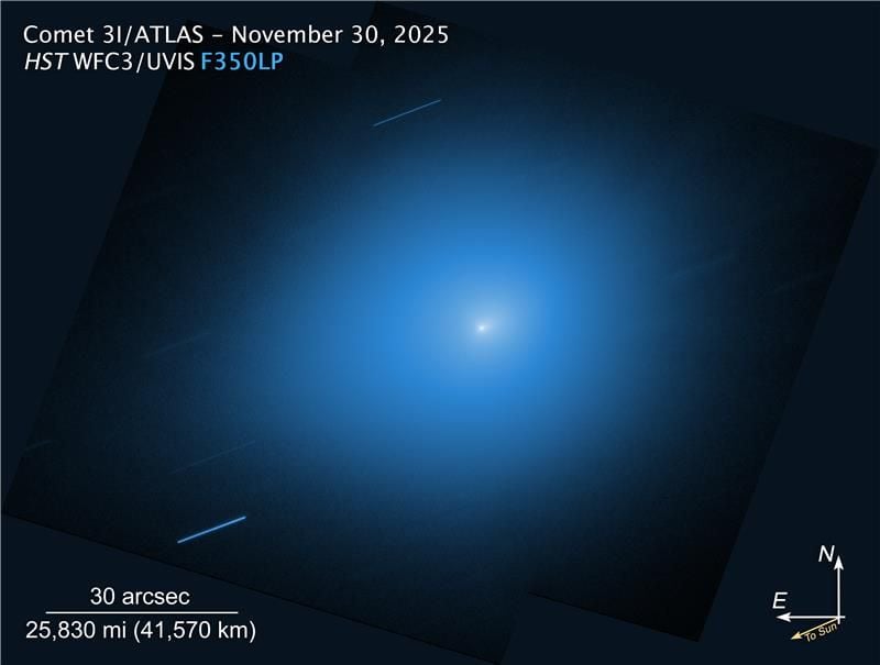 Astronomers thought Solar System comets gave us a fair sample of comet water, but interstellar comet 3I/ATLAS has blown that idea open: its water carries over 30 times more heavy hydrogen than typical comets formed around our Sun, hinting that our own comet family may be the local oddball — not the cosmic rule.