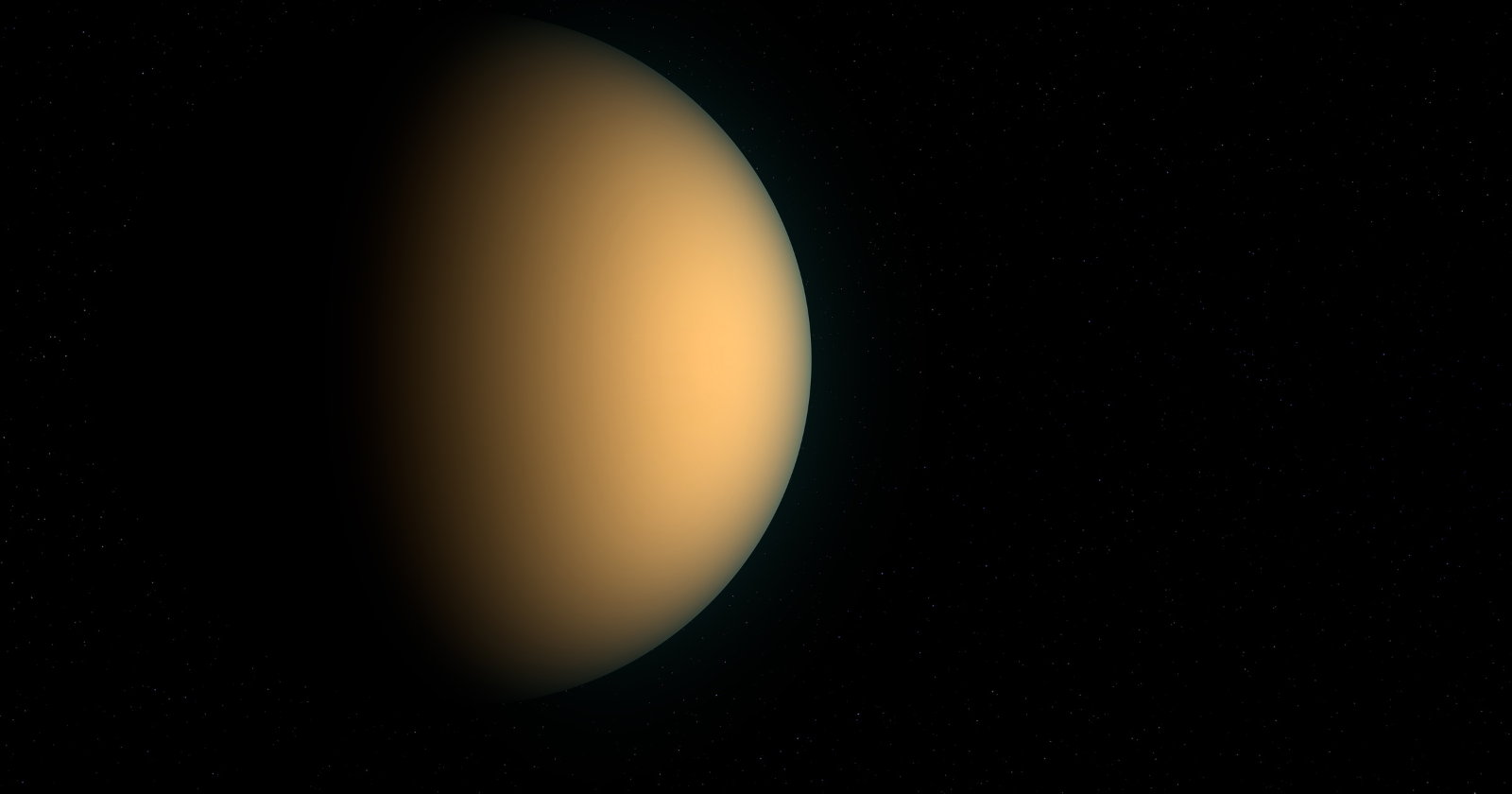 Saturn's moon Titan is so large it outsizes the planet Mercury, making it the second-biggest moon in the solar system after Jupiter's Ganymede