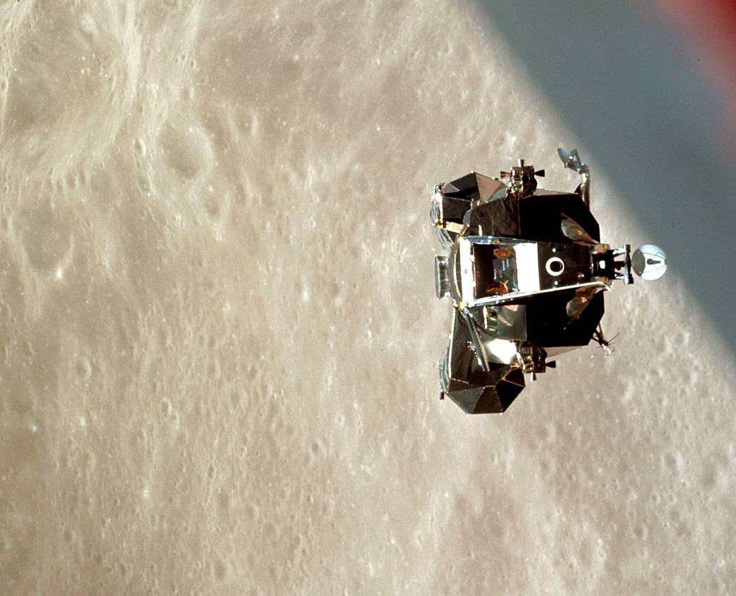In May 1969, Apollo 10 carried a lunar module called Snoopy to within 14.4 kilometres of the Moon, then fired its ascent engine until the fuel ran out and sent it into orbit around the Sun, leaving a spacecraft that had carried two human beings somewhere in interplanetary space while its crew returned safely to Earth