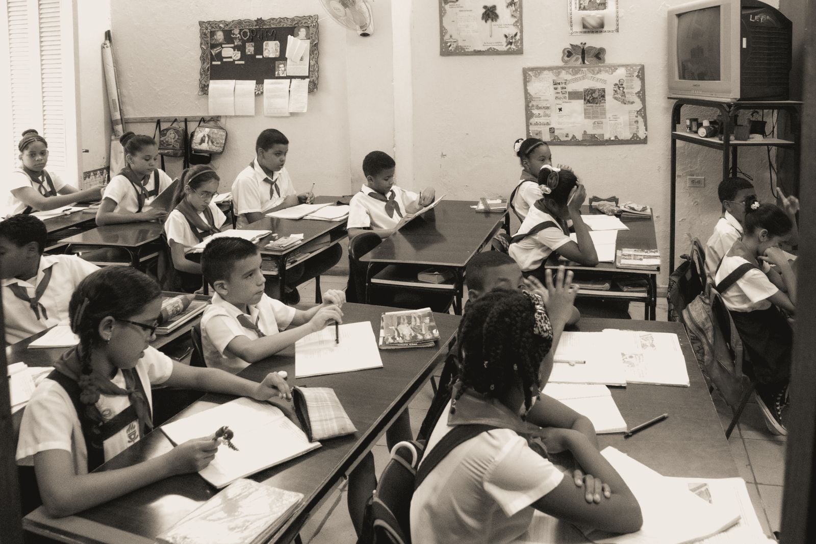 California classroom 1920s children