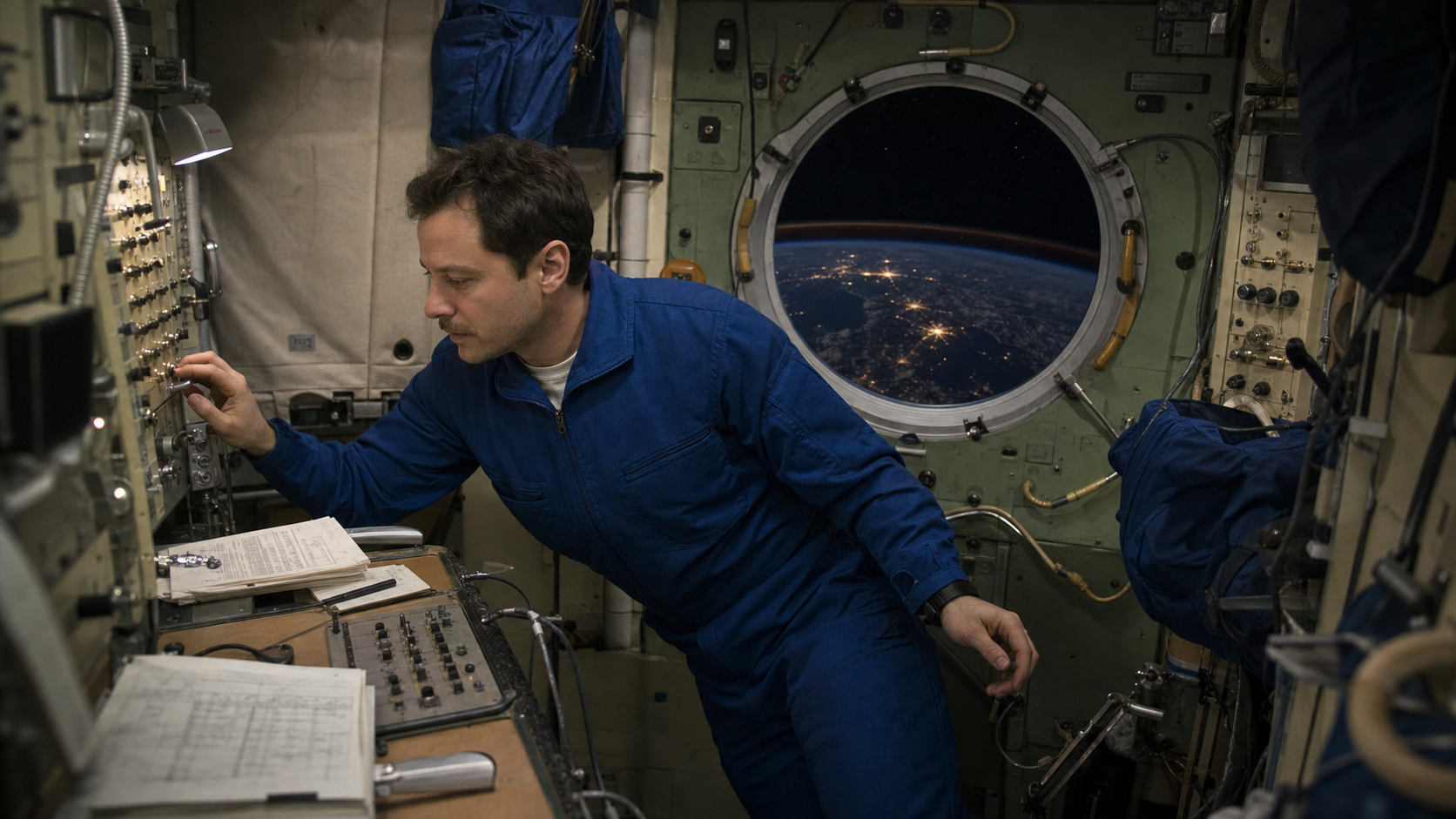 Cosmonaut Sergei Krikalev stayed in orbit so long that the country which launched him collapsed, and he kept doing his job in space while the world he trusted to bring him home fell apart below