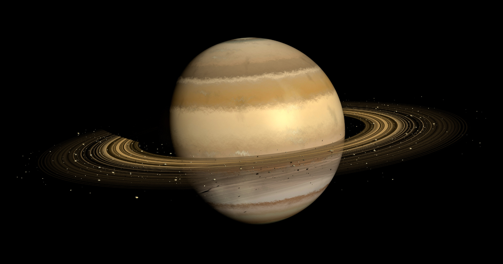 How does a planet 95 times the mass of Earth end up light enough to float on water?