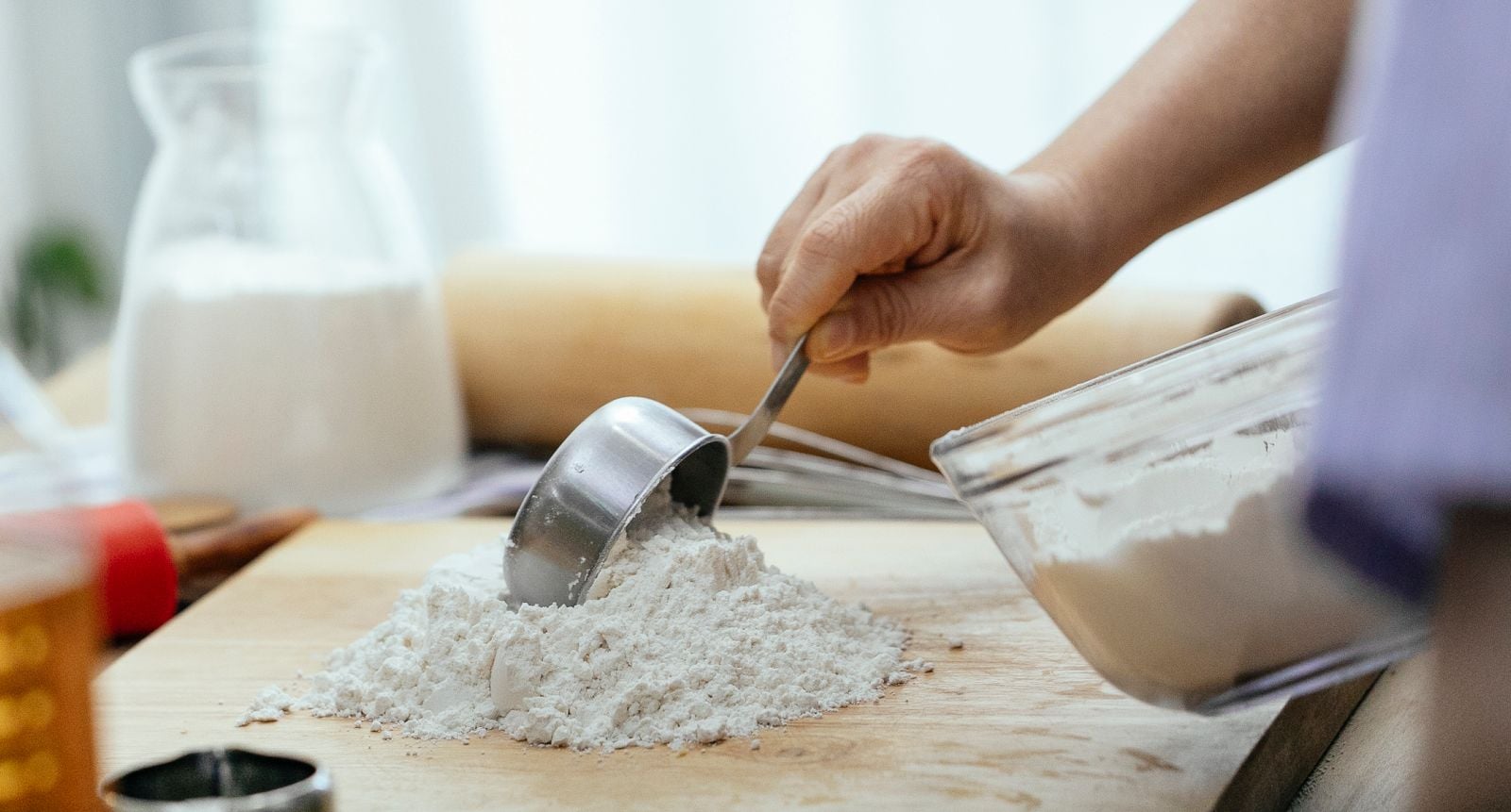 protein powder scoop kitchen