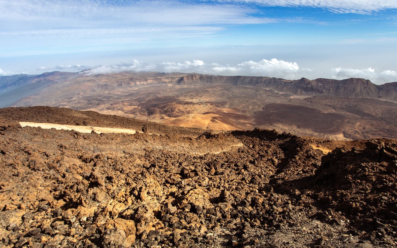 Venus surface panorama