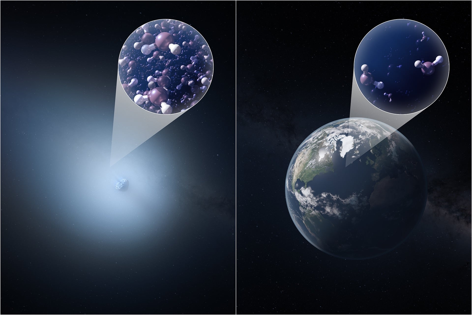 A comet that drifted between the stars for millions or even billions of years before entering our Solar System carries water with roughly 30 times more heavy hydrogen than a typical comet here, suggesting its ice formed in an extraordinarily cold alien planetary system.