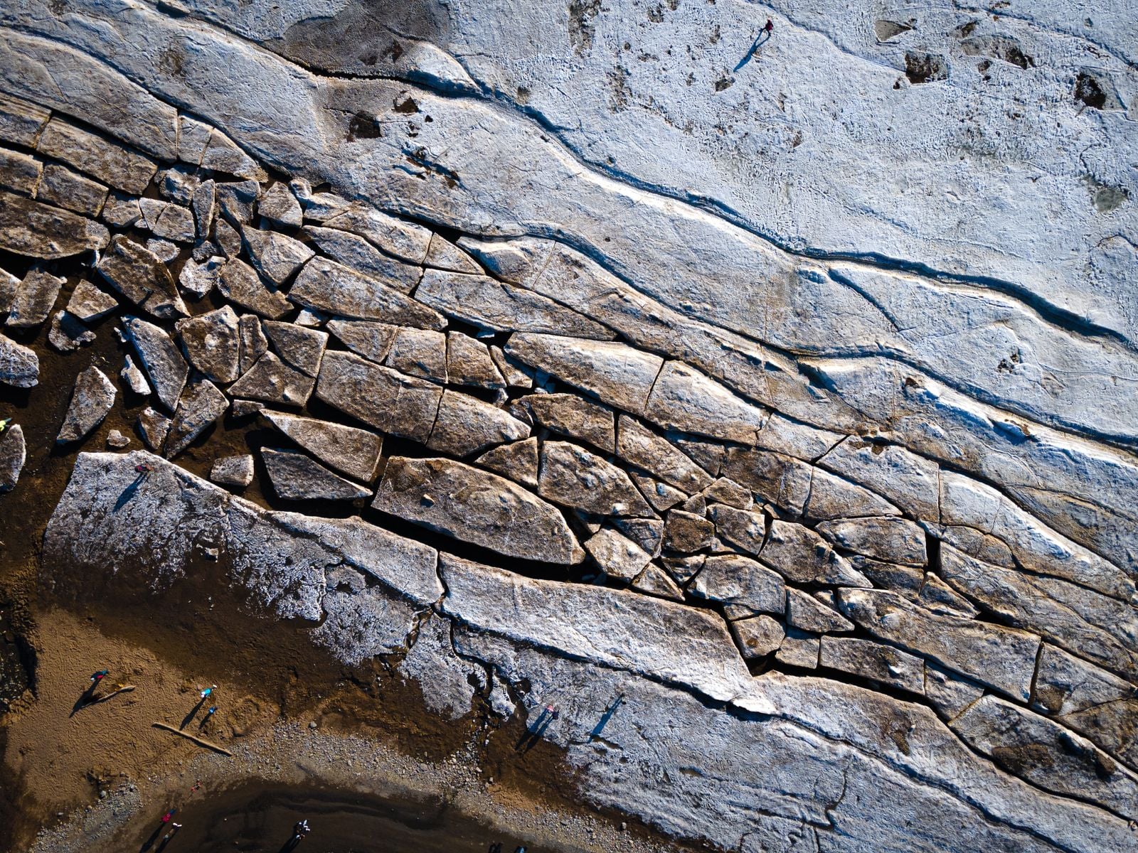 dry riverbed textile