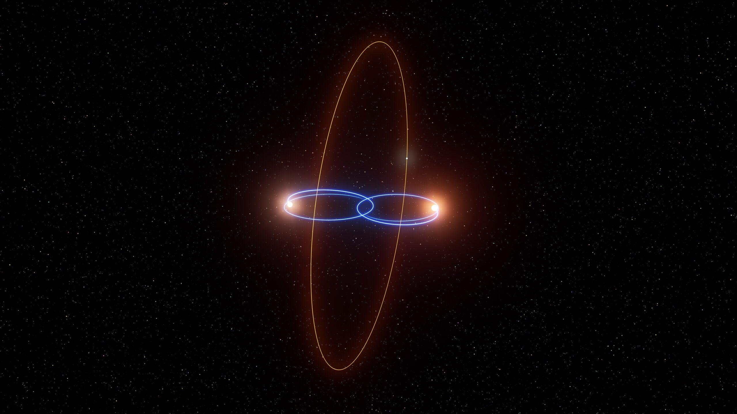 In 2025, astronomers reported evidence for a planet orbiting two brown dwarfs at nearly 90 degrees—the first candidate world circling over the poles of a binary. But the planet was inferred indirectly, and a later analysis found that a timing error may have produced the signal, leaving the extraordinary world unconfirmed.