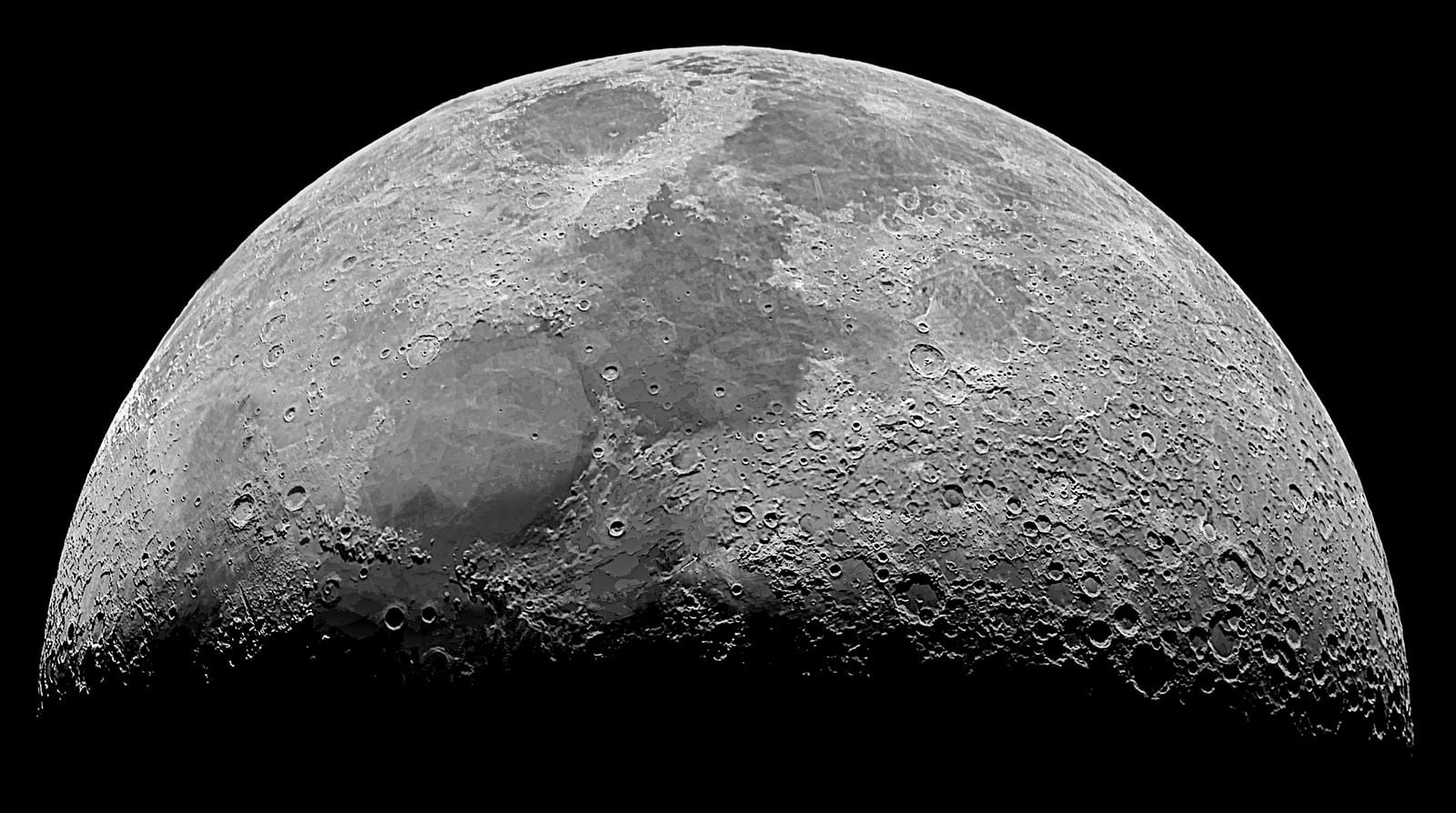 The Mare Imbrium region of the Moon