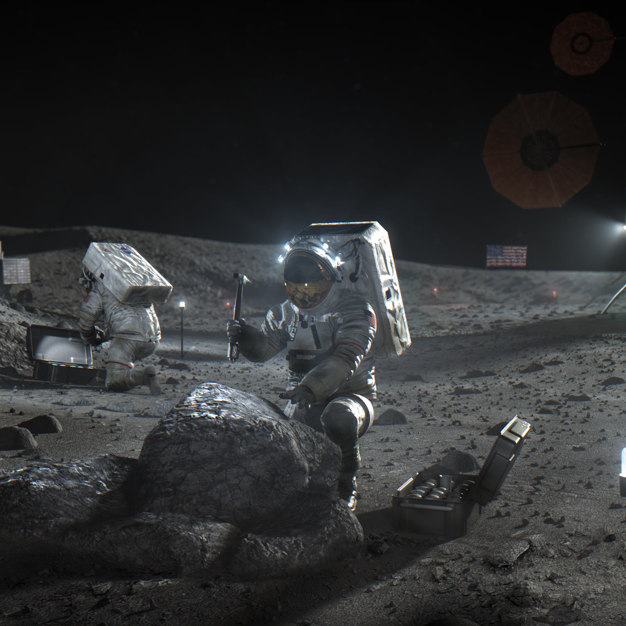 The Moon's south pole can spend days in darkness, temperatures can plunge below −200°C, and unprotected electronics may not survive — Northrop Grumman is repurposing hardware built for NASA's shelved Gateway station to test how lunar systems cope before astronauts are targeted to land in 2028.
