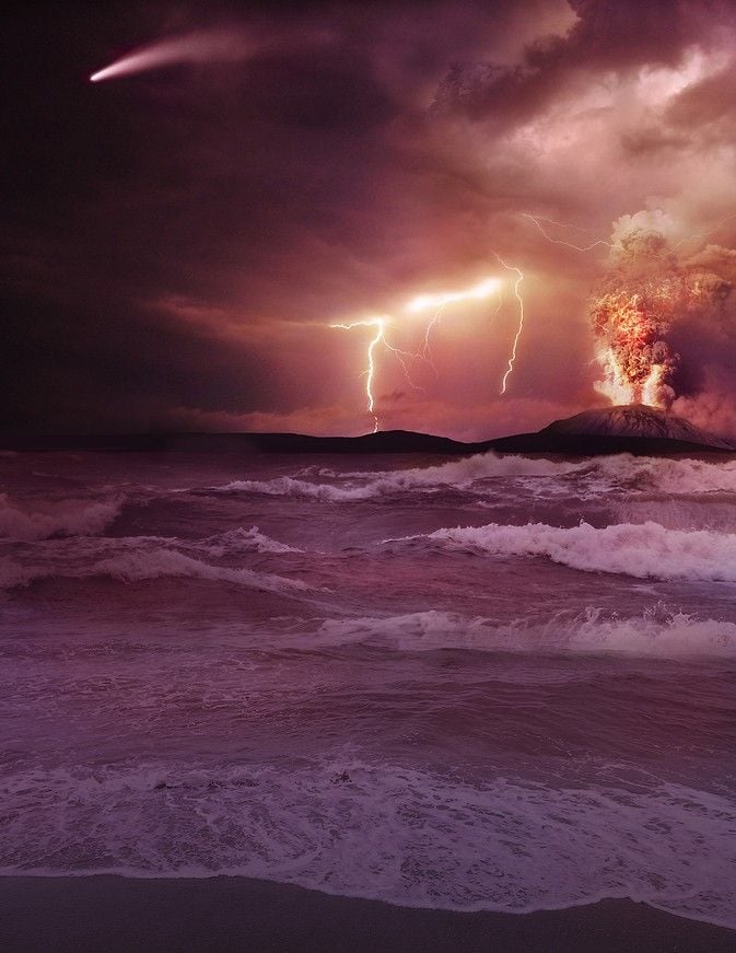 Earth’s first few hundred million years brought relentless impacts, intense volcanism and an atmosphere almost entirely devoid of oxygen—yet genetic analysis places the common ancestor of all life alive today around 4.2 billion years ago, suggesting biology gained a foothold remarkably soon after the planet became habitable.
