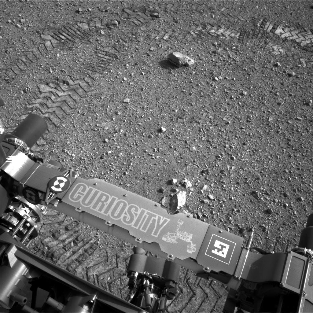 Every turn of Curiosity’s six aluminium wheels stamps the letters JPL into Mars in Morse code — a signature hidden in dots and dashes that is not merely decorative, because the rover photographs those tracks to measure how far its wheels slipped on sand and rock