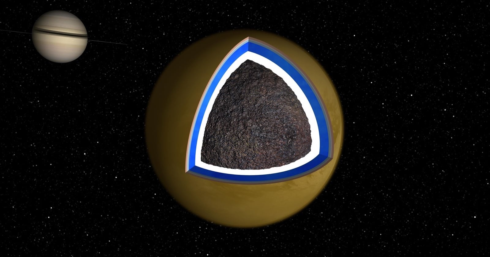 A 2025 study estimated that Titan’s hypothetical 480-kilometre-deep ocean might contain only a few kilograms of microbial carbon if life survives by fermenting surface-delivered glycine—less than one cell per kilogram of water. The search may therefore hinge not only on whether life is there, but whether any mission could ever detect something so sparse.