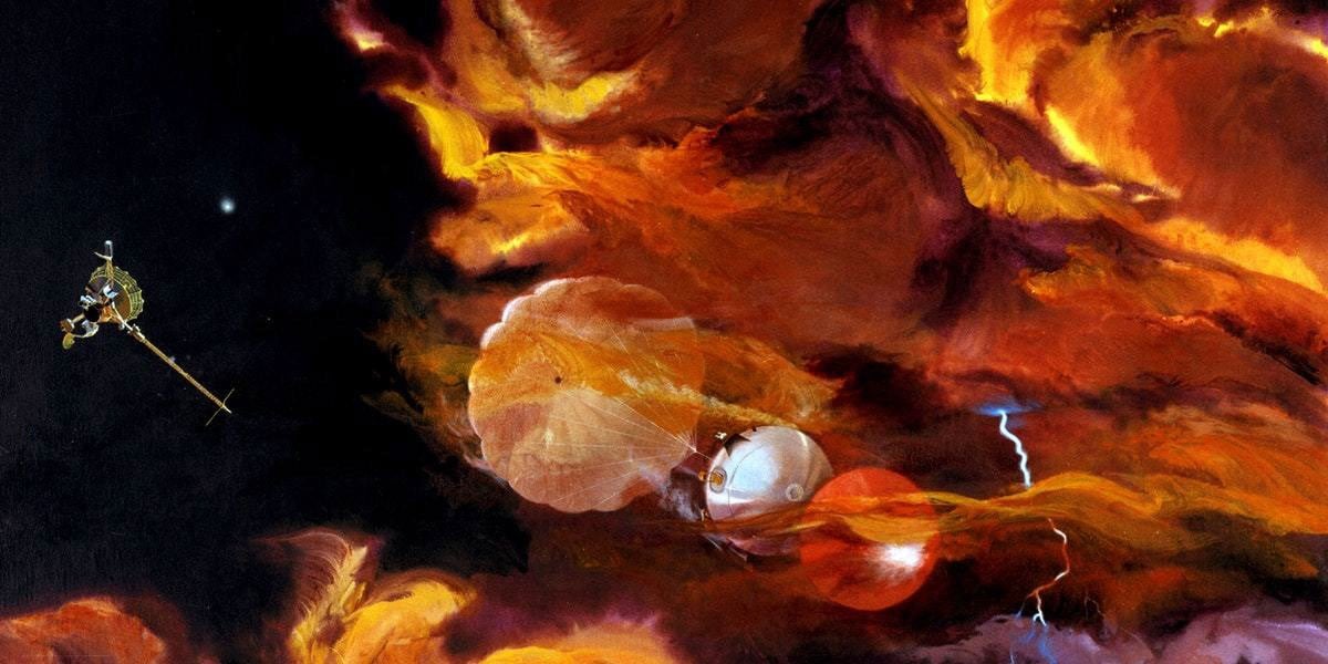 The only spacecraft ever to directly sample Jupiter’s atmosphere was a single probe dropped into the planet in 1995. It transmitted for just 58 minutes before being destroyed — meaning our only in-situ measurements of Jupiter’s clouds come from one brief descent through one unusually dry patch of an atmosphere larger than Earth itself.