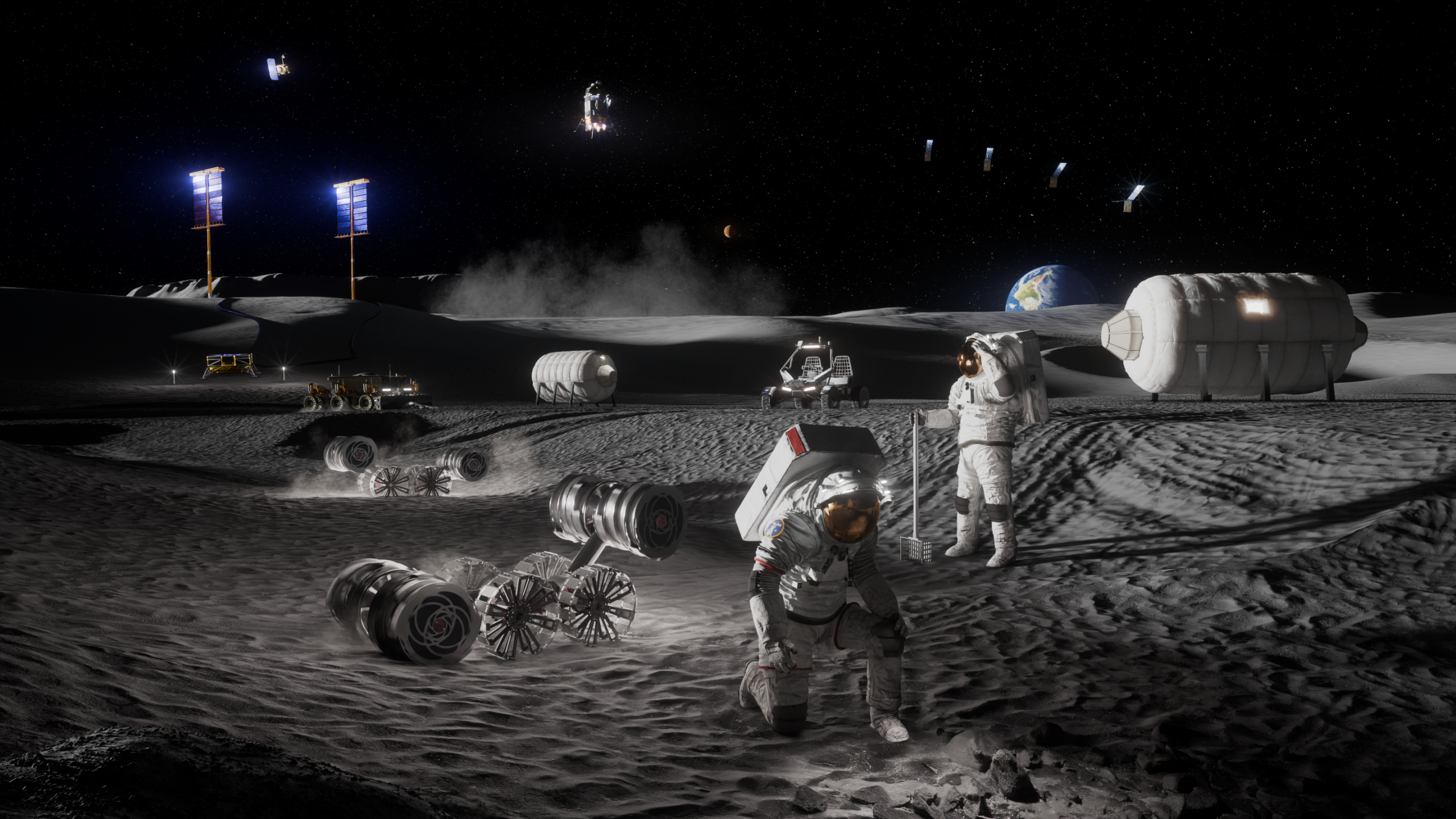 Researchers modelled the micrometeoroid threat to an Artemis-era Moon base and found an ISS-sized outpost could be struck up to 23,000 times a year, with the fastest particles arriving at 72 kilometres per second — yet modern shielding should stop 99.9997 per cent of them.