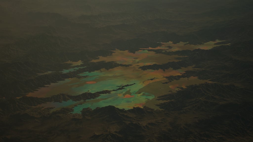 Rainstorms on Titan may be assembling one of life’s earliest structures without liquid water: a 2025 NASA-backed study proposes that splashes from its methane-and-ethane lakes create coated droplets which acquire a second molecular layer as they fall back, forming the same kind of bilayer compartments that preceded Earth’s first cells.