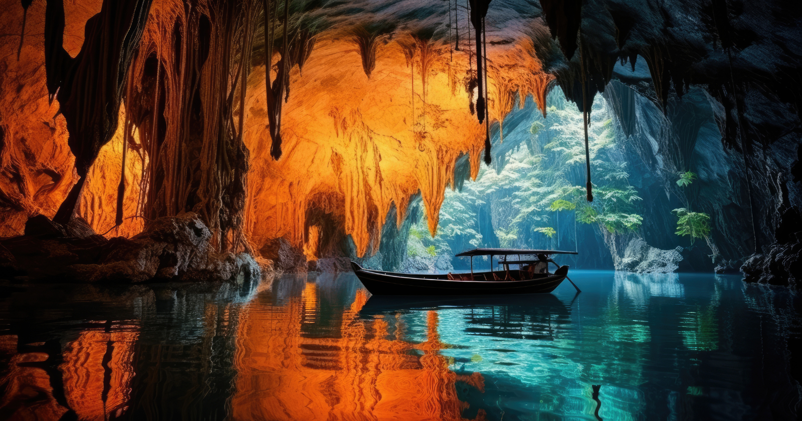The largest cave passage on Earth, in Vietnam, is so vast that it has its own weather system, growing clouds near its ceiling, and holds an entire jungle, a flowing river, and stretches large enough that a 40-storey skyscraper could stand inside it.