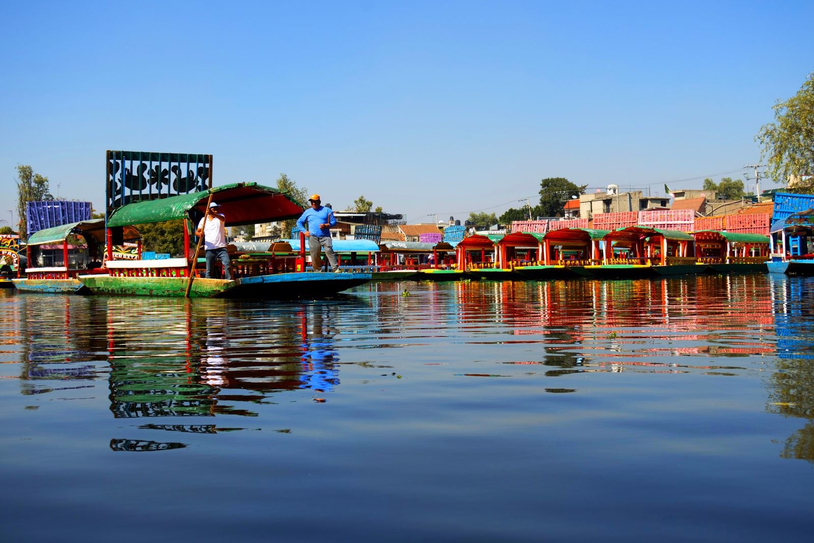 Xochimilco canals Mexico
