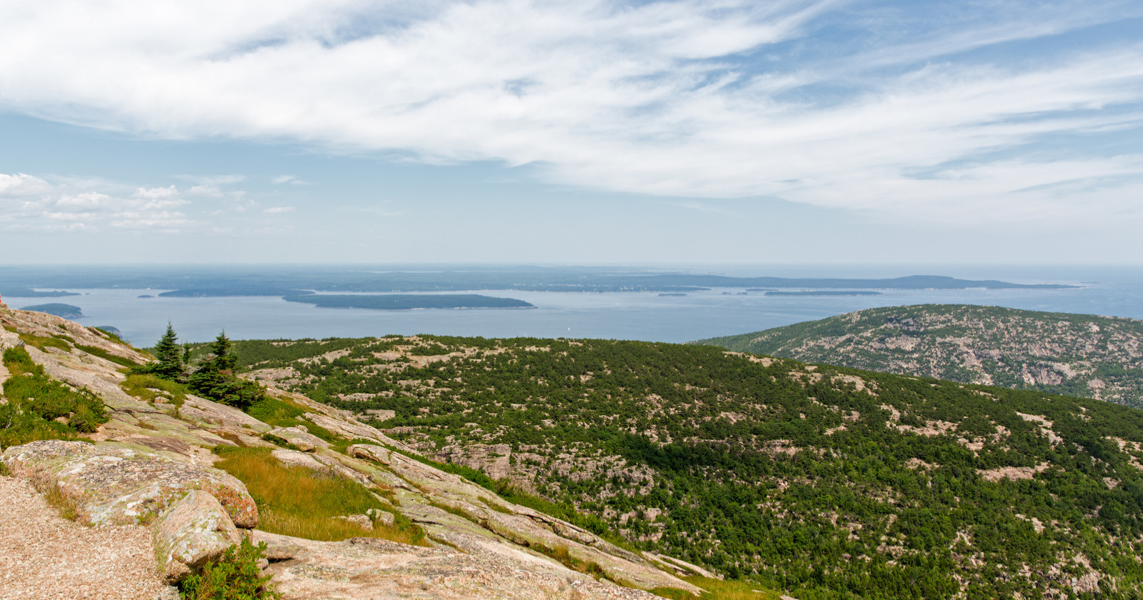 In 1913 a man who disliked the intrusion of automobiles began cutting horse roads through land on a Maine island, and did not stop until 1940. There are 45 miles of them inside the national park now, he financed 16 of the 17 stone-faced bridges, and cars are still barred.