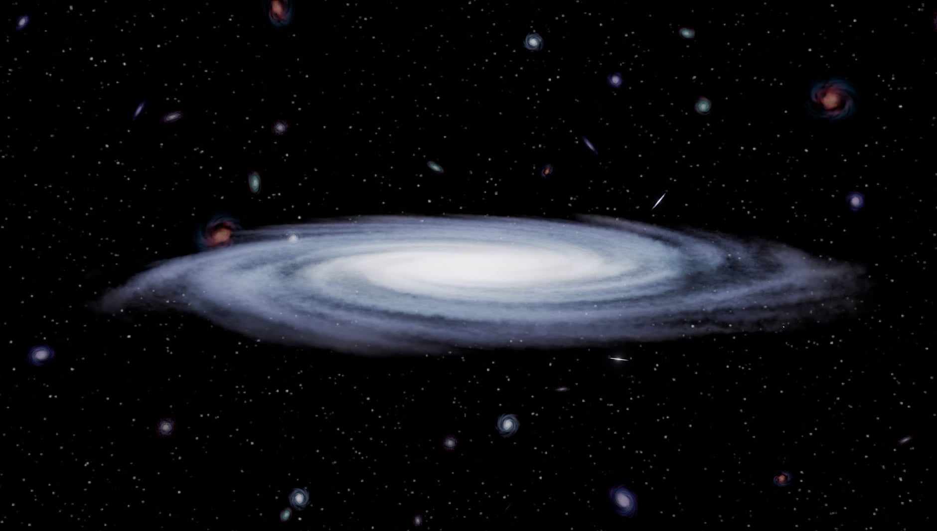 Star formation across the cosmos has fallen by roughly 59 per cent in 4.5 billion years, yet its reservoir of neutral atomic hydrogen declined by only about 11 to 26 per cent—a mismatch that rules out rapid loss of atomic gas as the primary cause and shifts the mystery to how galaxies convert that gas into star-forming molecular clouds.