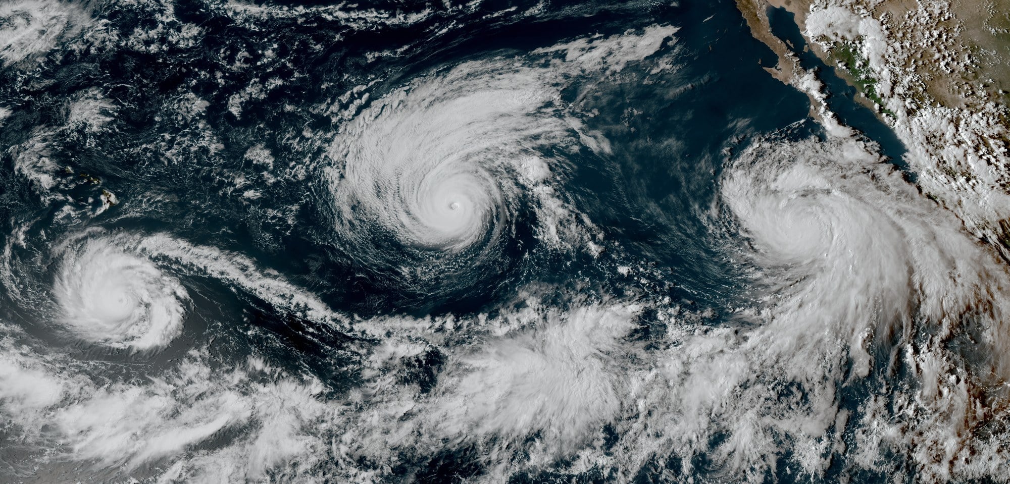 Hurricane Marie is spinning far out in the Pacific while its swell is already breaking on Southern California beaches, KTLA 5 reports, with the surf arriving days ahead of a storm that never comes ashore