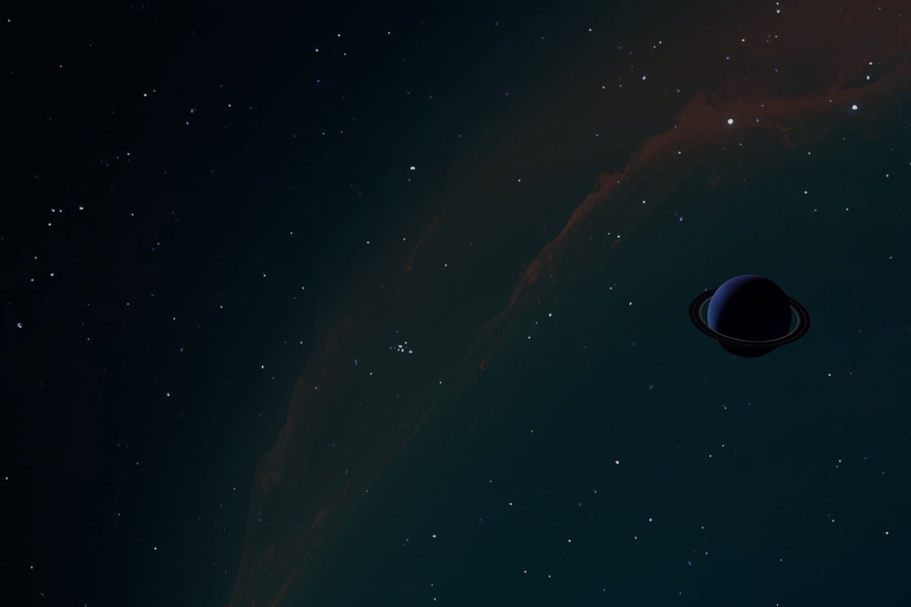 Photo: Spacedaily Digital illustration of a distant ringed body against a star field; representative image, not Chariklo