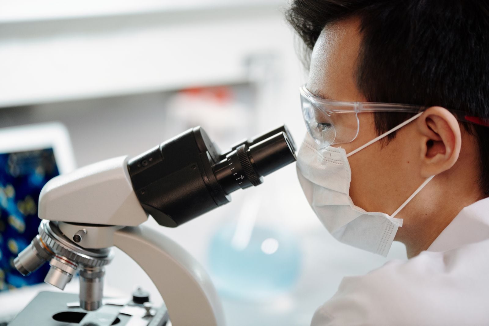 professor biology lab