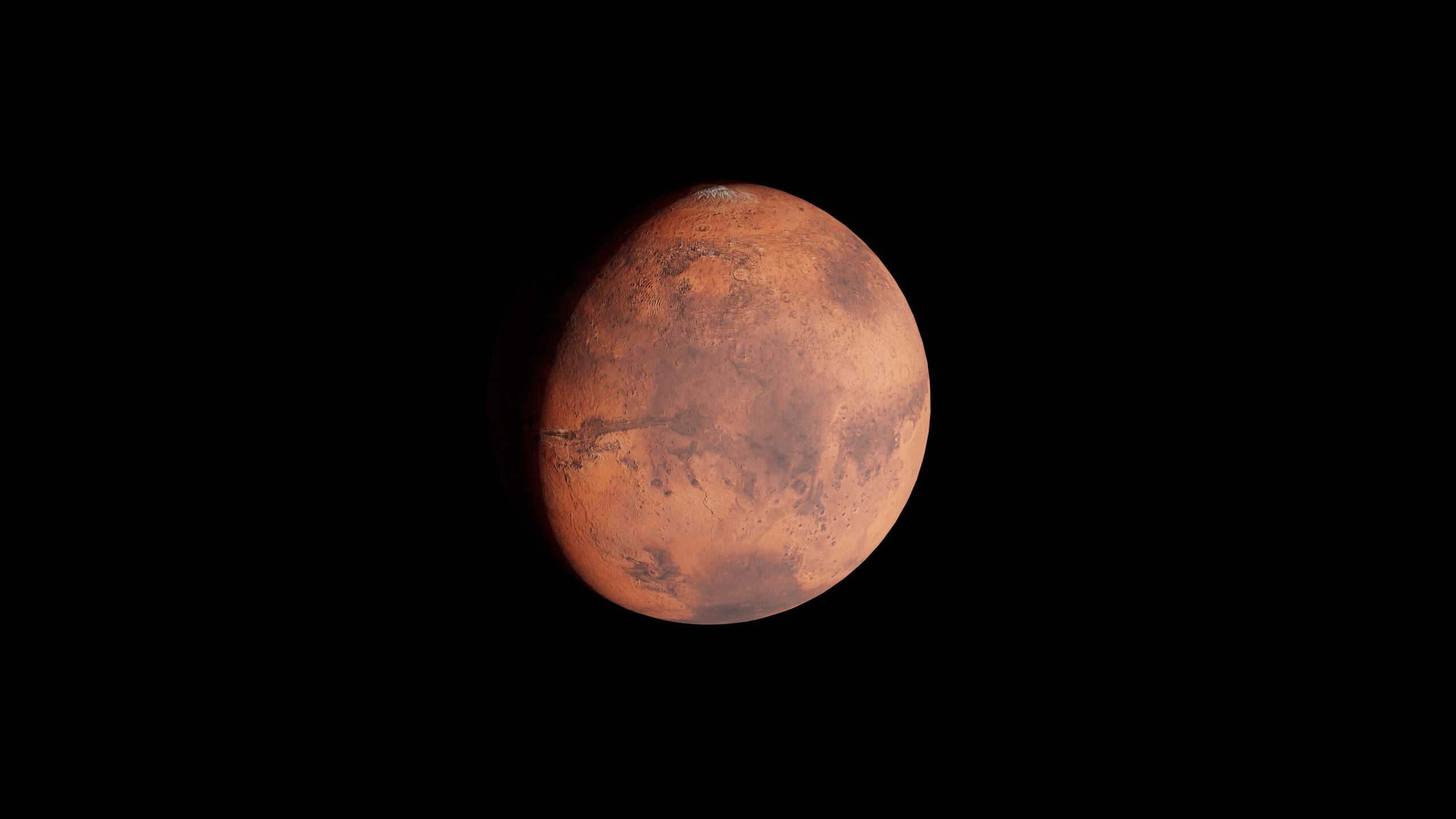 Researchers modelling the long-term effects of engineered aerosol warming on Mars found that every 20 degrees of global warming increased atmospheric water vapour tenfold in their simulation. The resulting clouds warmed low-latitude nights by up to 10 degrees but cooled daytime temperatures across the winter midlatitudes by as much as 40 degrees—an unintended consequence omitted from earlier dry-atmosphere models.
